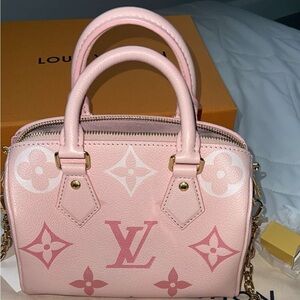 Louis Vuitton by the pool speedy 20 in pink